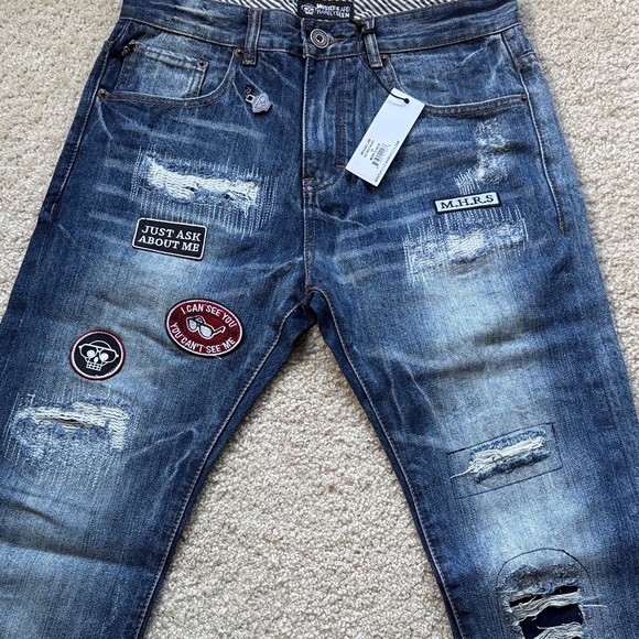 Mostly heard rarely seen | jeans | 32 NWT - Picture 4 of 7